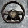 Volante VW Golf 7.5 in carbonio e con display LED