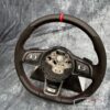 Volante VW Golf 7.5 in pelle e alcantara senza airbag - immagine 2