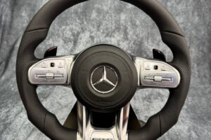 Volante Mercedes Benz AMG in pelle con airbag