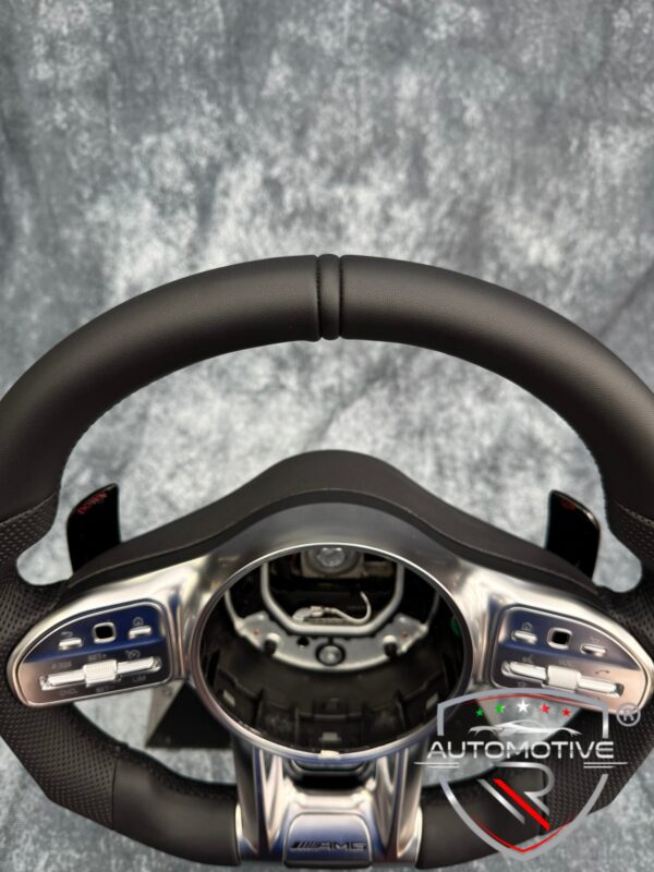 Volante Mercedes Benz AMG in pelle senza airbag - immagine 2