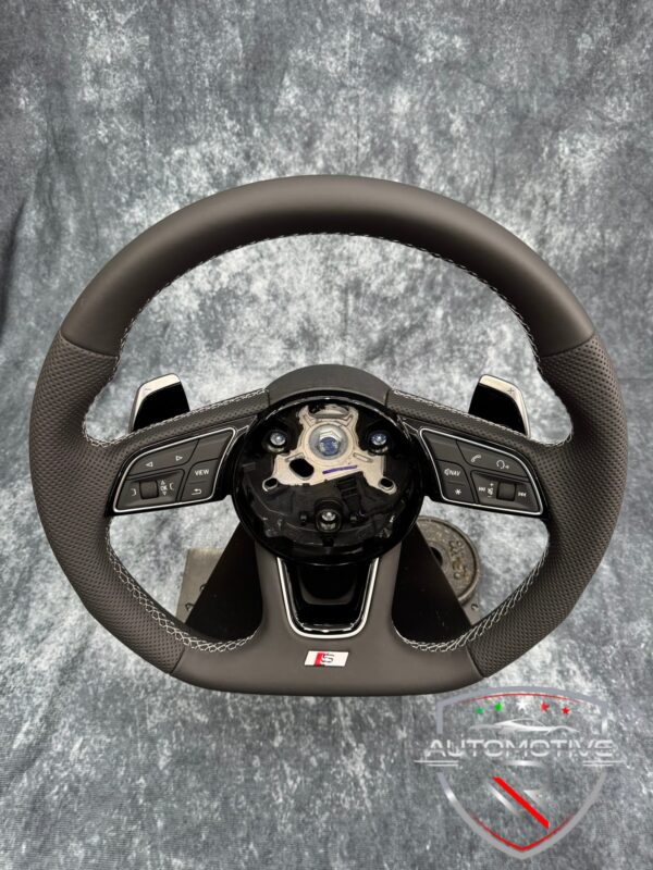 Volante Audi S-line in pelle senza airbag - immagine 3