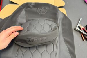 Rivestimento sella Yamaha T-Max 500/530 Cuciture Nere