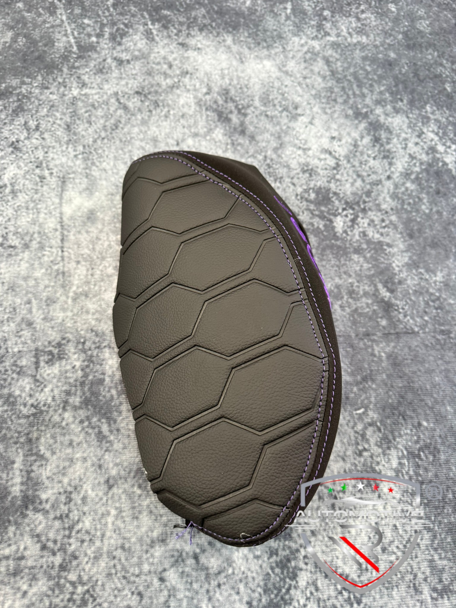 Rivestimento sella Yamaha T-Max 500/530 Cuciture Viola - immagine 7